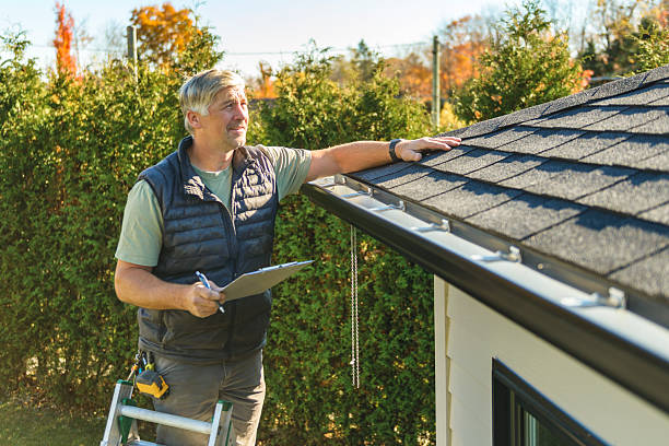 Professional Roofing technician working in Wingina, VA